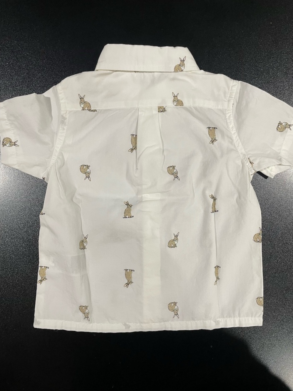 Janie and Jack Bunny Poplin Shirt 18-24 mo. 🐰 🐇 - Picture 3 of 3